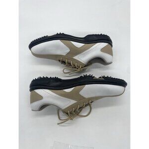 Footjoy Shoes‎ Women 9.5 M Sierra Treks Golf Shoes Lace Up Low Top Sneaker Beige